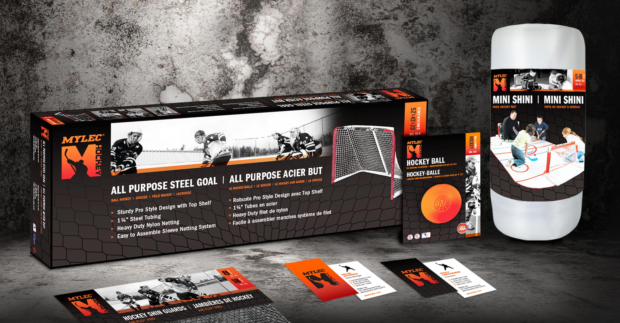 Mylec Hockey Packaging Rebrand